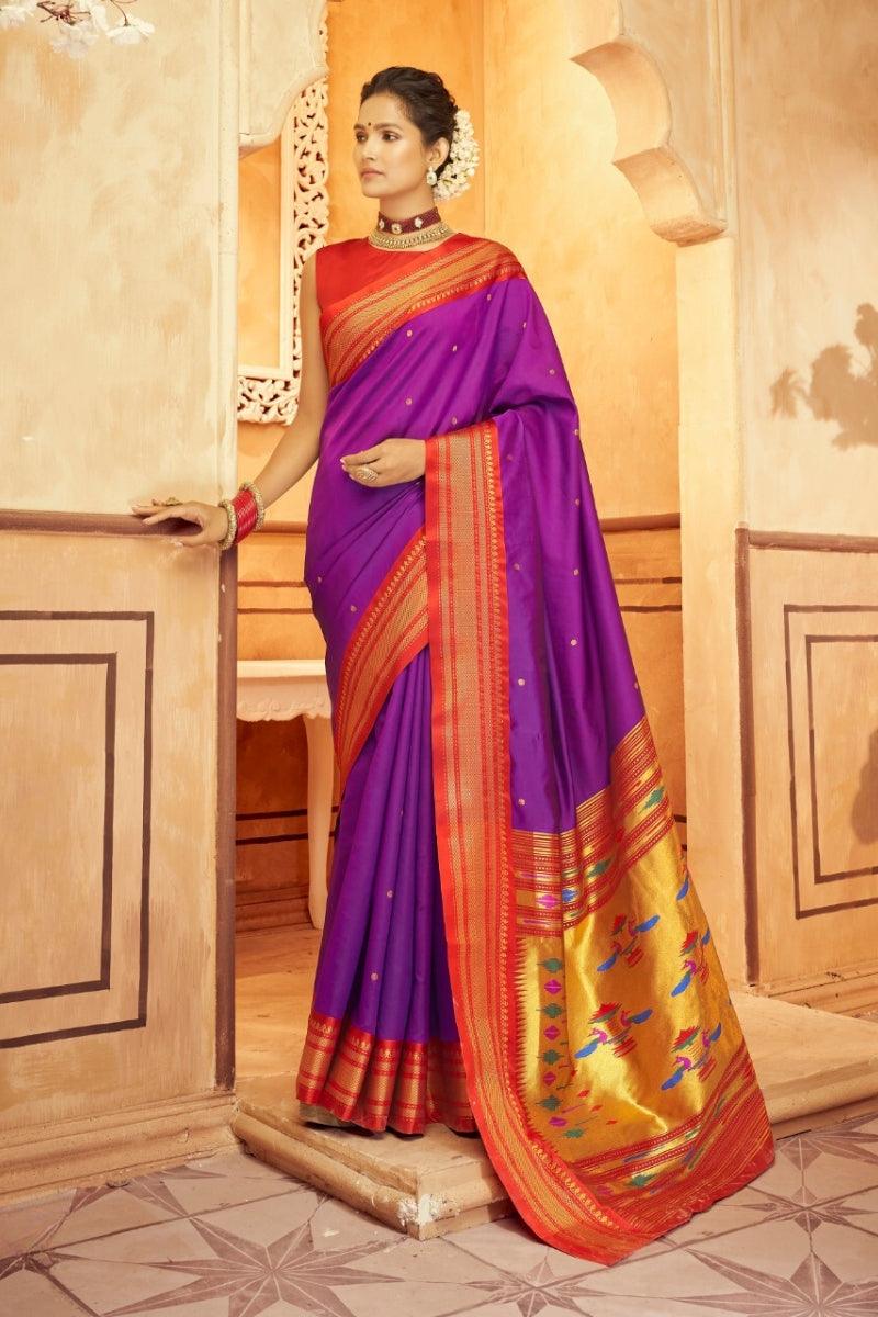 Paithani Saree - Noirella Designs