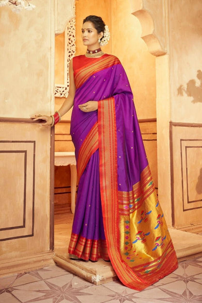 Paithani Saree - Noirella Designs