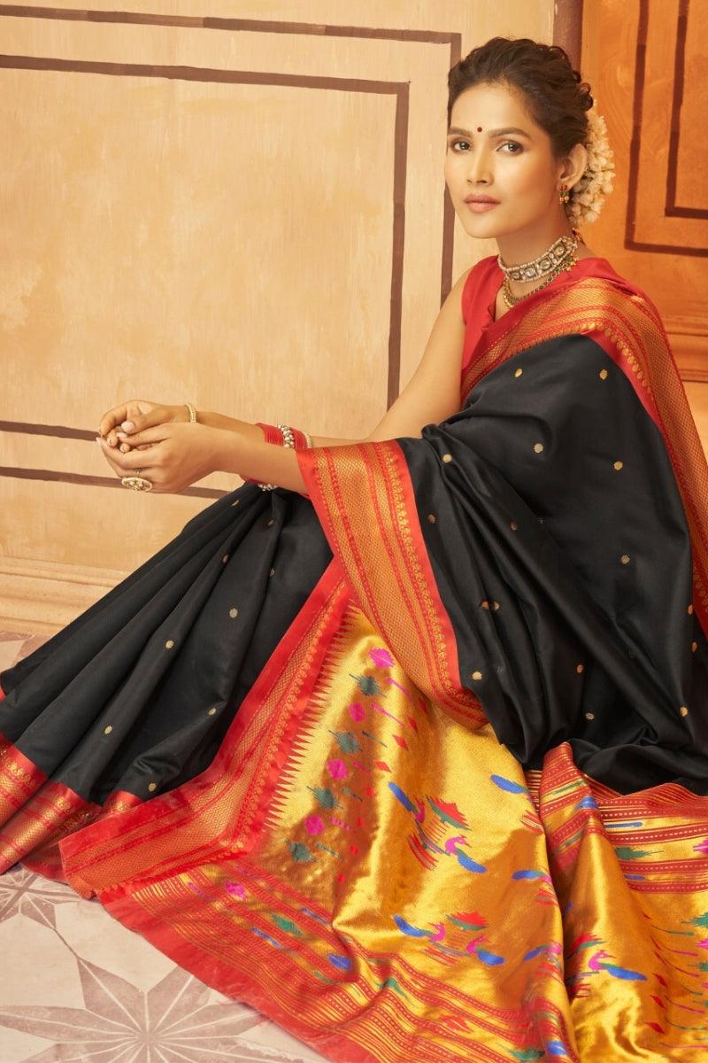 Paithani Saree - Noirella Designs