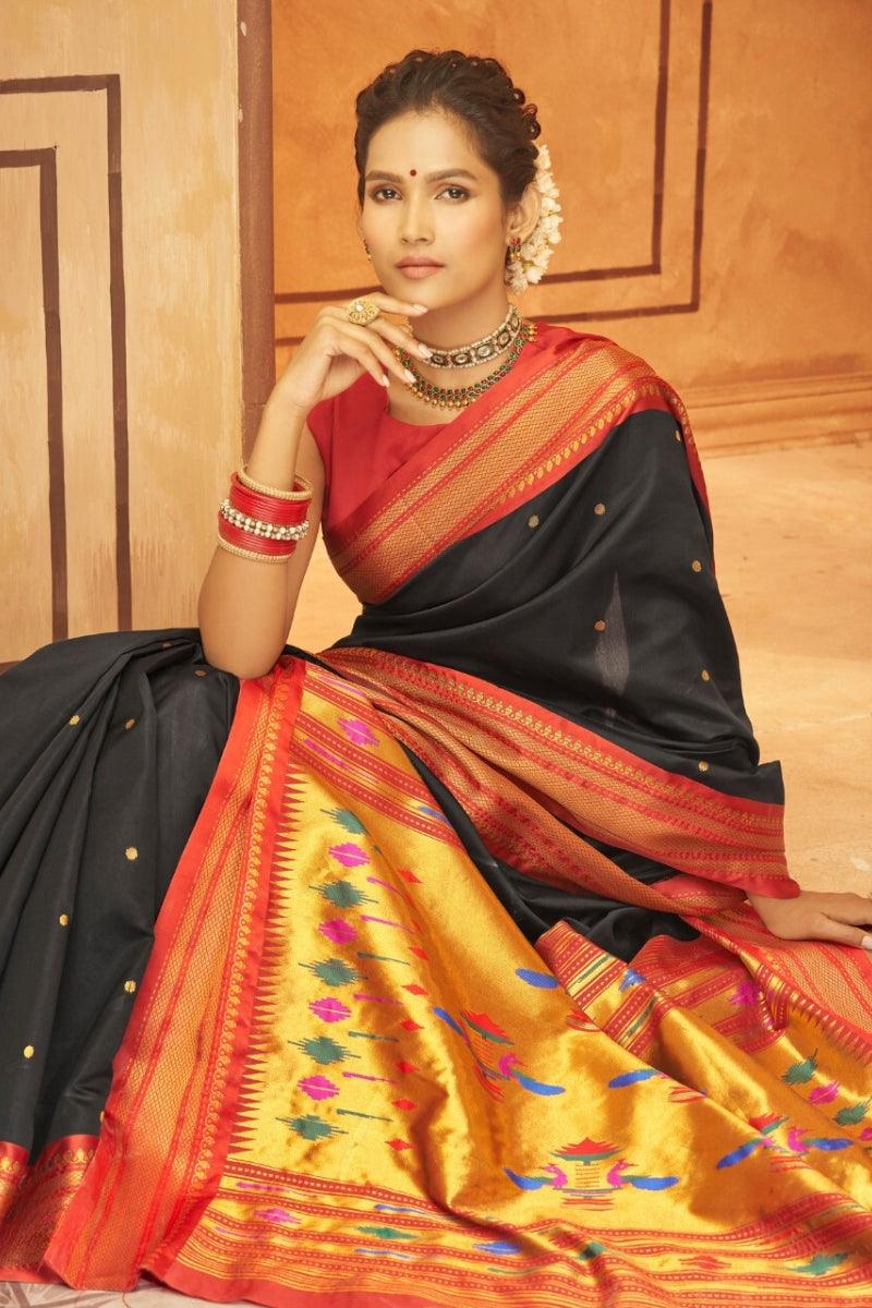 Paithani Saree - Noirella Designs