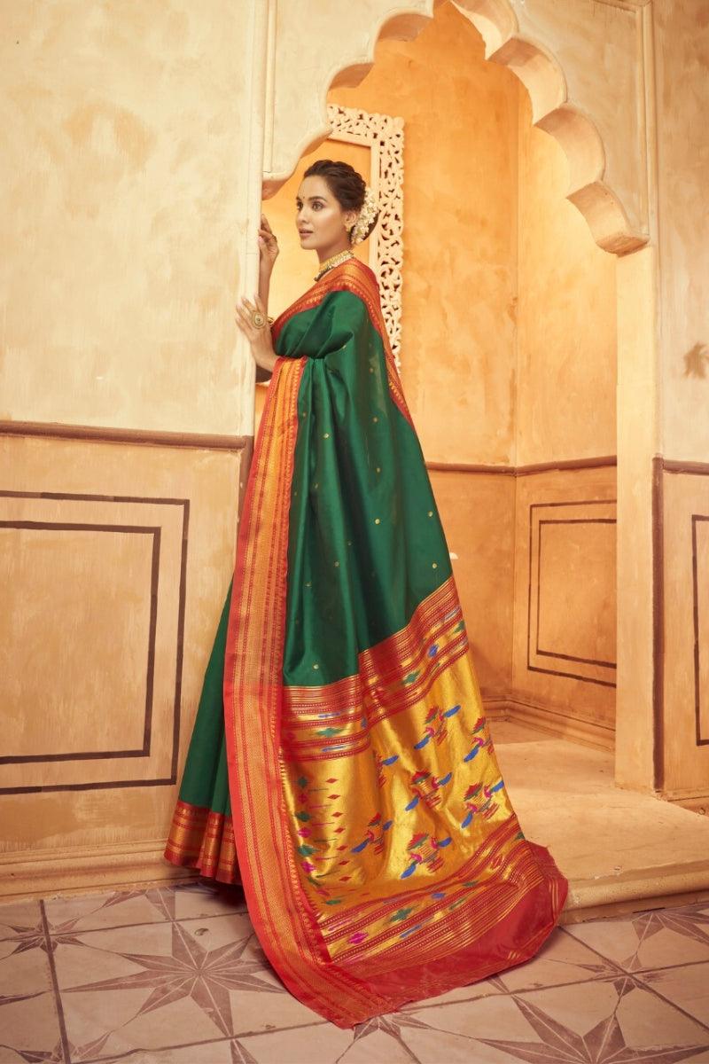 Paithani Saree - Noirella Designs