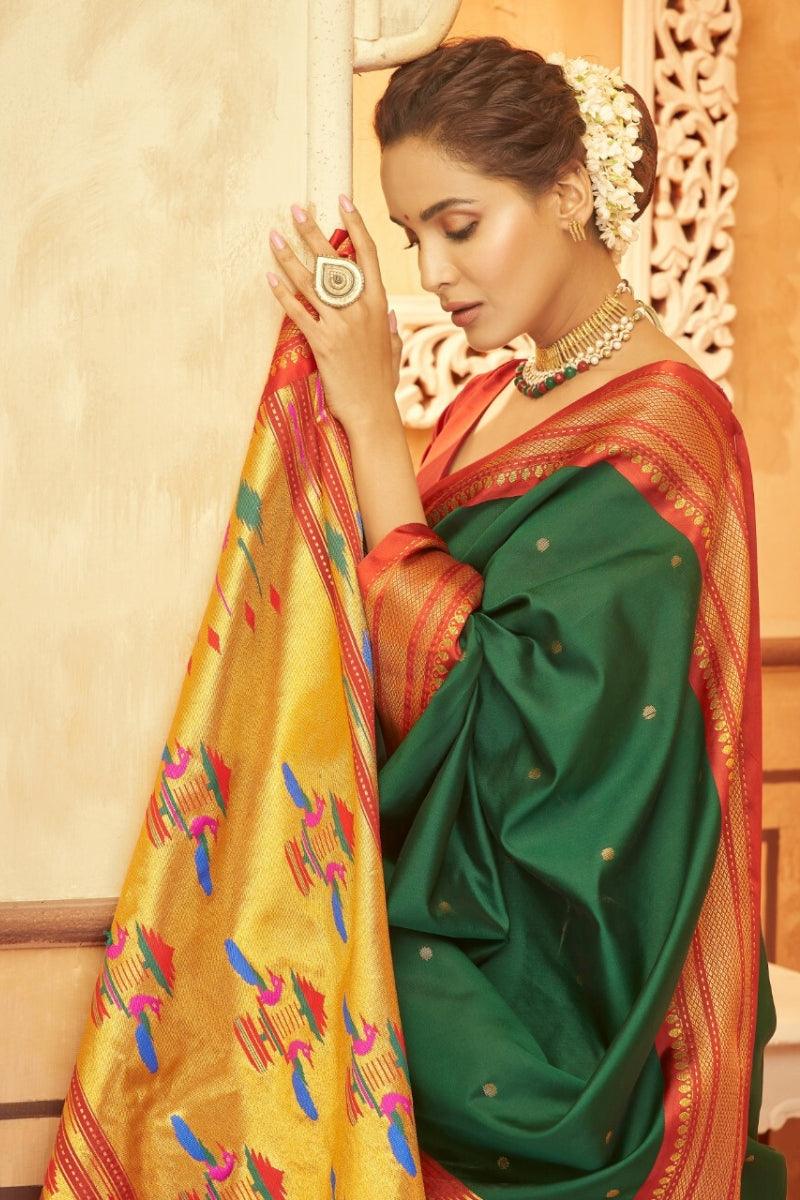 Paithani Saree - Noirella Designs