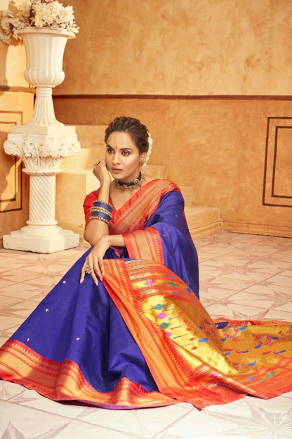 Paithani Saree - Noirella Designs