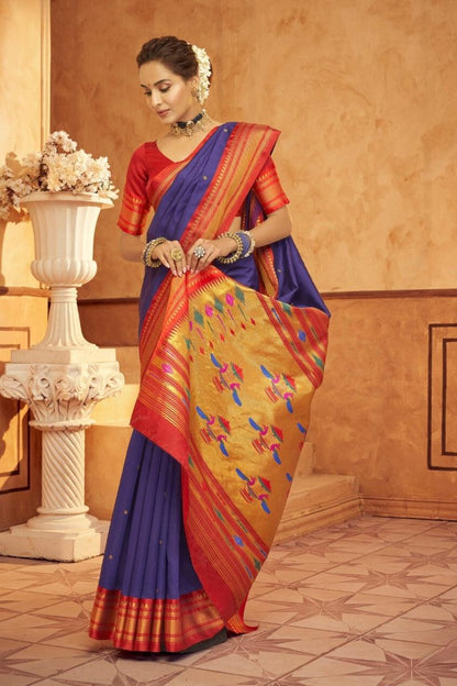 Paithani Saree - Noirella Designs