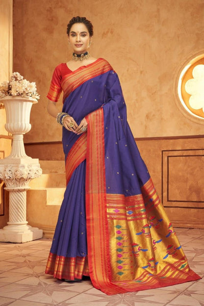 Paithani Saree - Noirella Designs