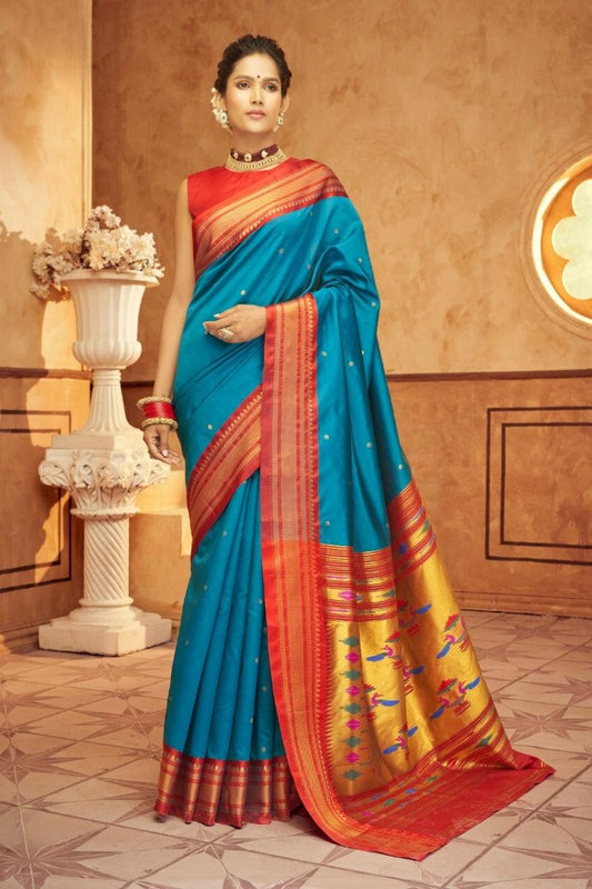 Paithani Saree - Noirella Designs